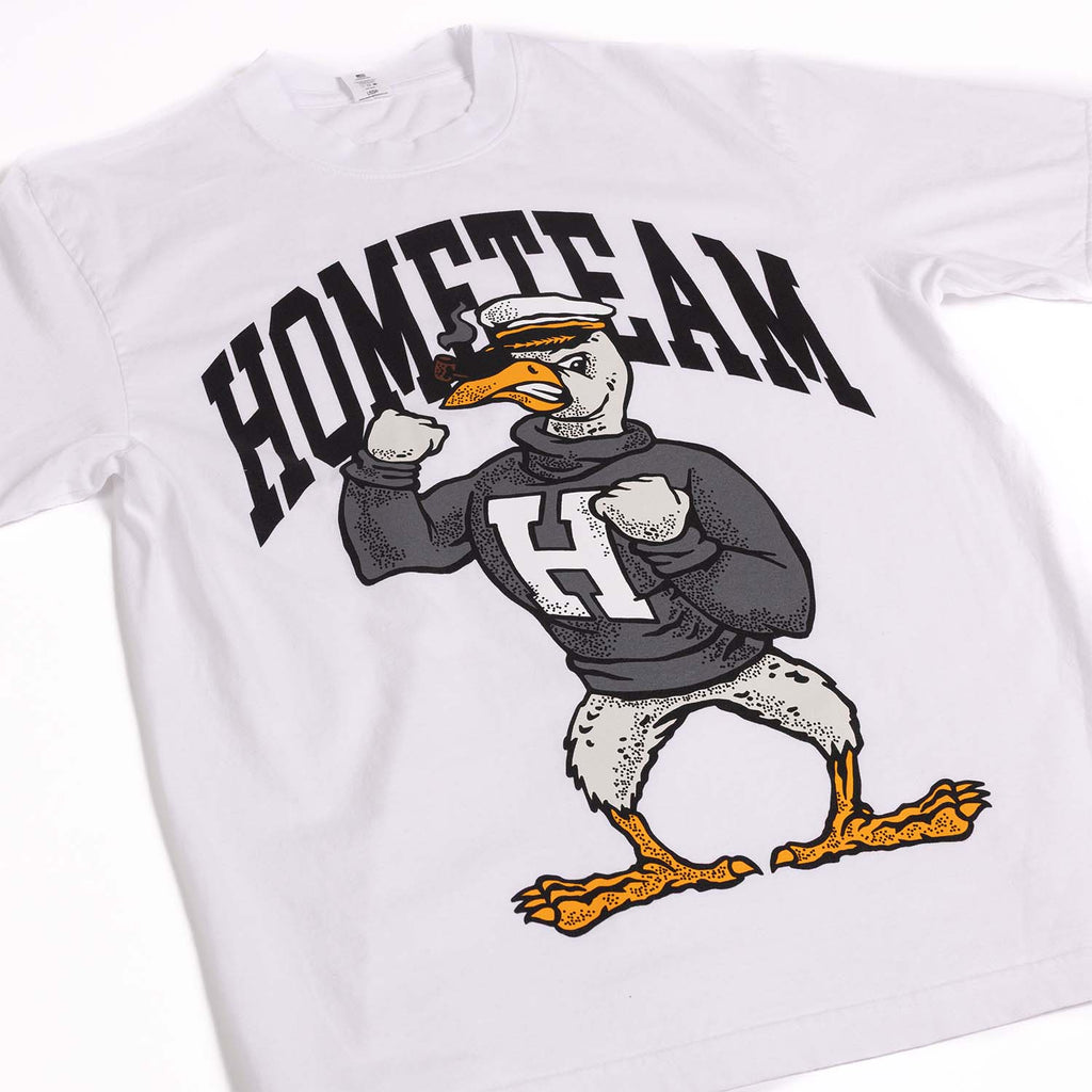 HOMETEAM GULLY TEE WHITE