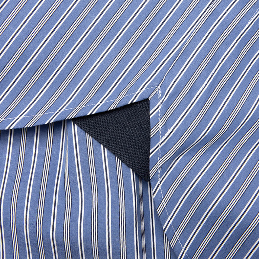 Poplin Shirt Blue Stripe