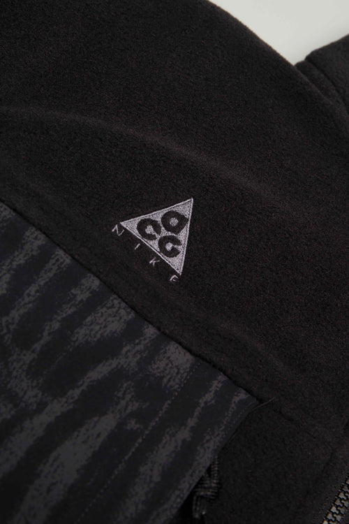 NRG ACG Microfleece Mens Jacket Black Black