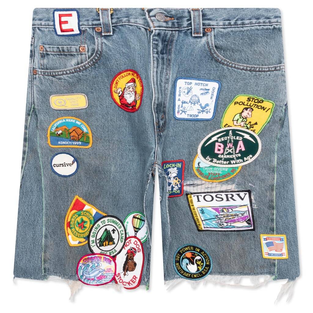 Gentlemans Denim Shorts Multi
