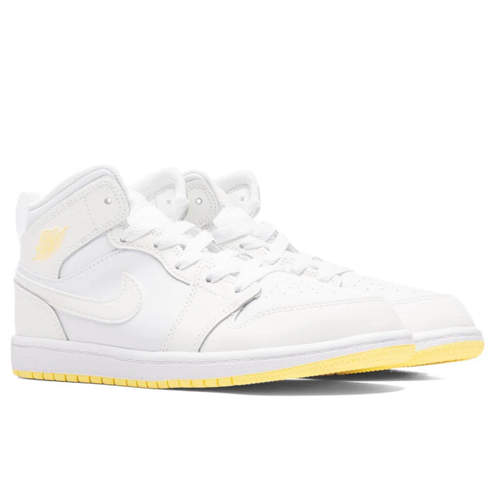 Jordan 1 Mid PS Sail Lt Laser Orange White