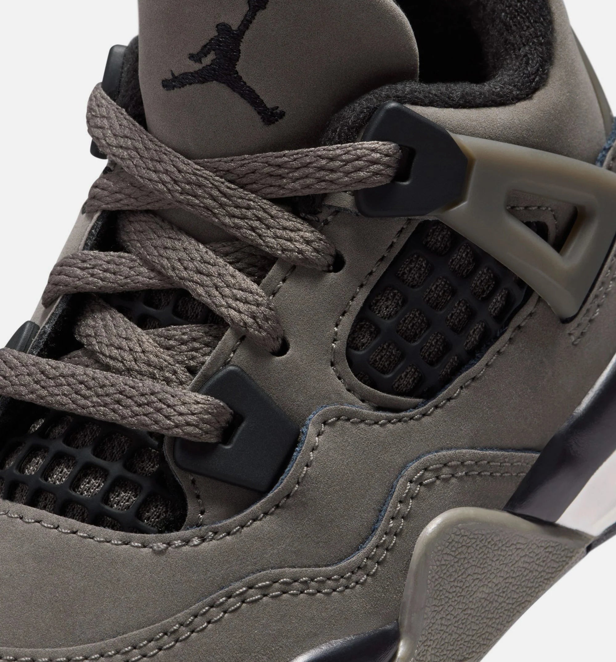 Air Jordan 4 Retro Cave Stone And Black Infant Toddler Lifestyle Shoe Cave Stone Black Moon Particle