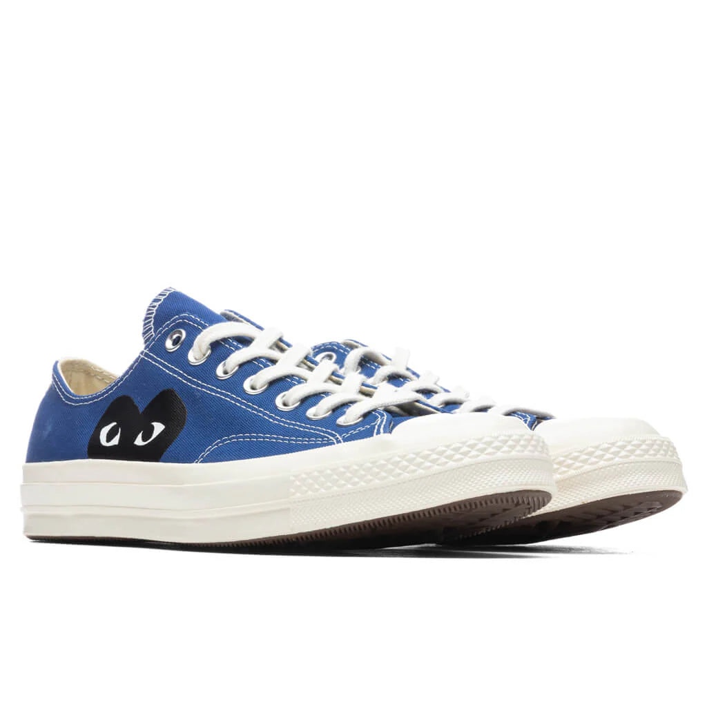Converse x Comme Des Garcons PLAY All Star Chuck 70 Ox Blue