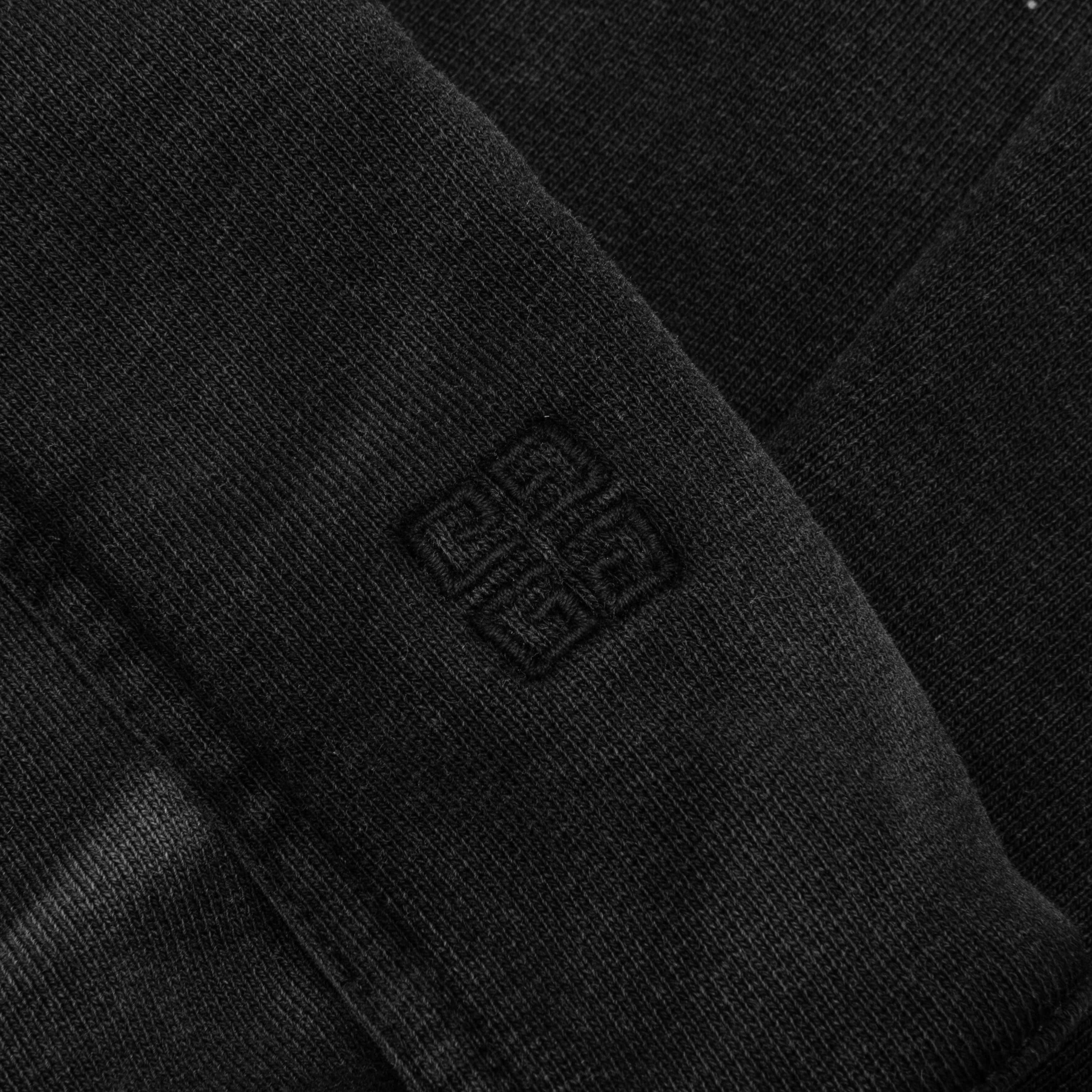 Jersey Cargo Pants Black