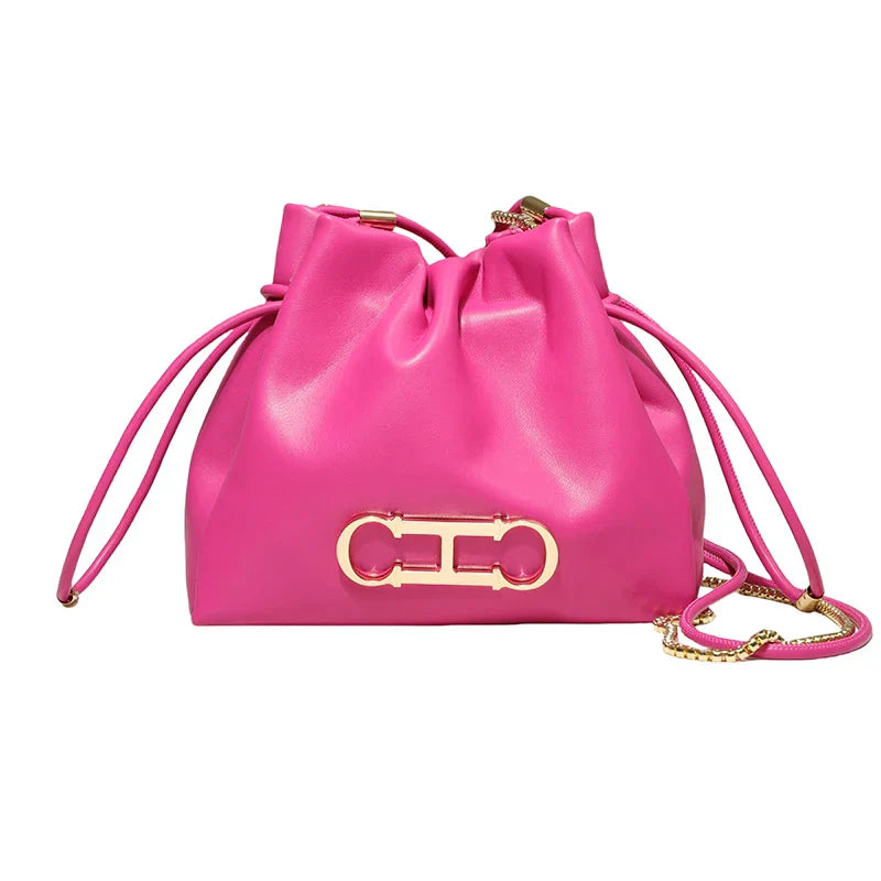 Bolsa Saco de Couro Grosseto