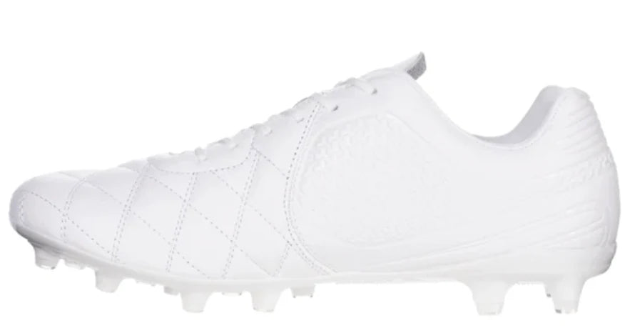 Charly Legendario LT FG 20 Firm Ground Soccer Cleats White Grey