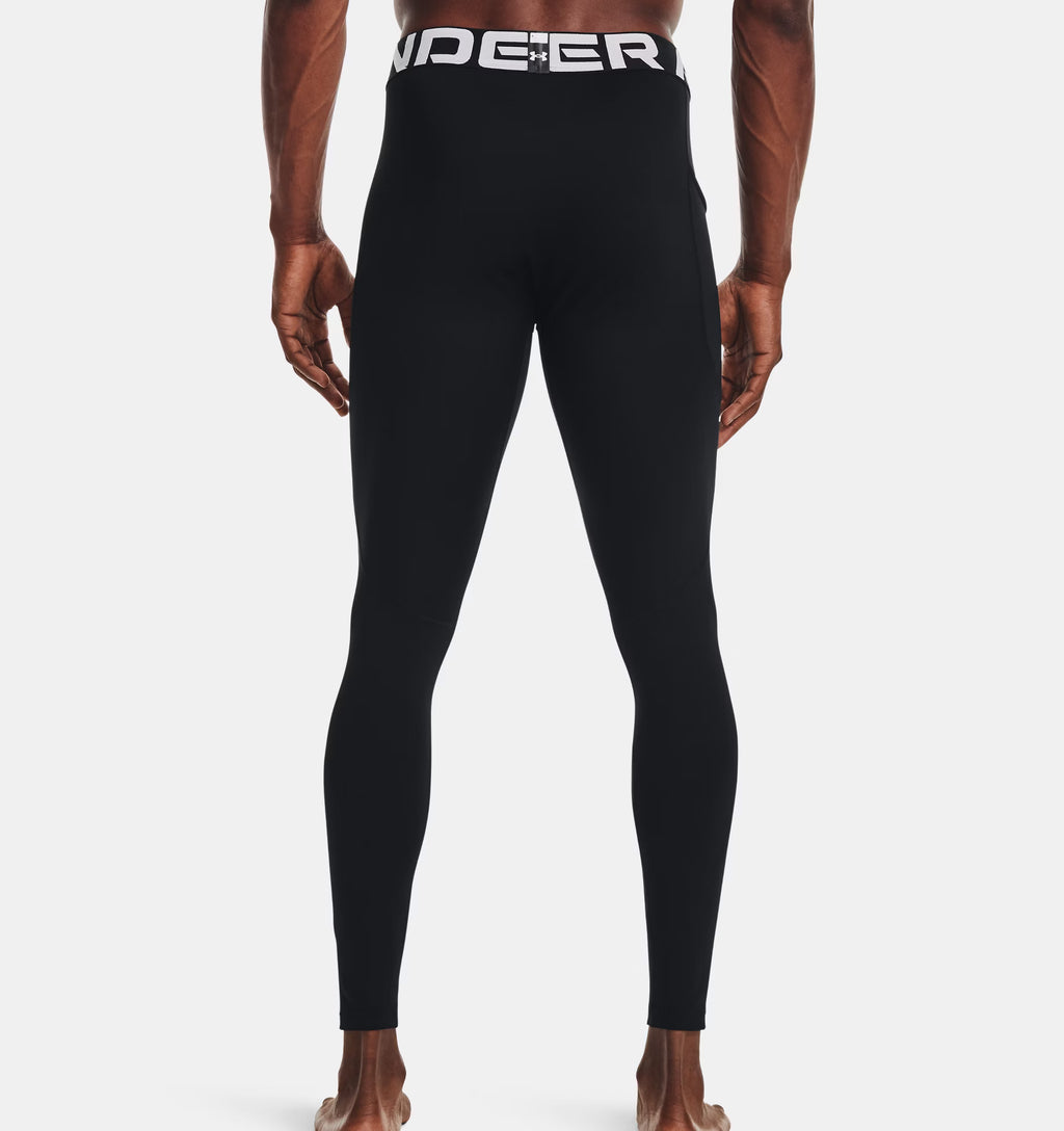 Under Armour Mens ColdGear Leggings Black