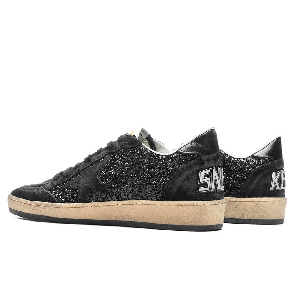 Womens Ball Star Toe Star and Spur Black