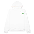 Organic Cotton Hoodies With Wordsearch Flower Print Natural White