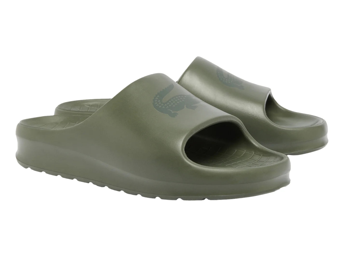 Sandalias Lacoste Serve Slide 20 Verde Caqui para Hombre