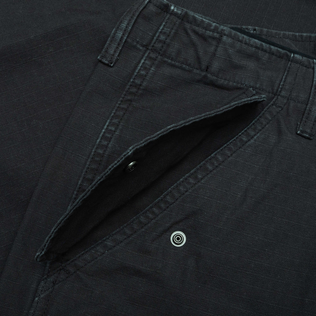 Military Cargo Pant Ripstop Black