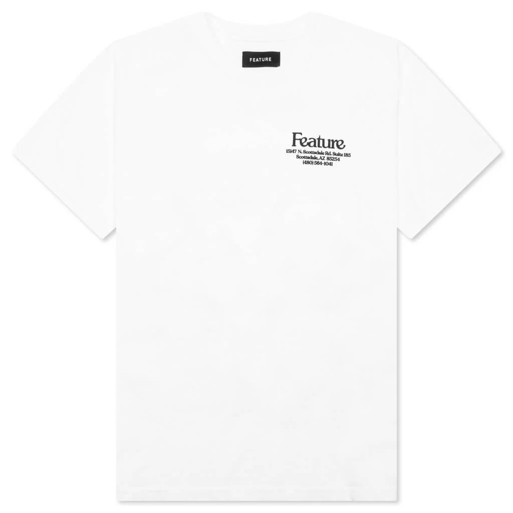 Scottrover S S Tee White