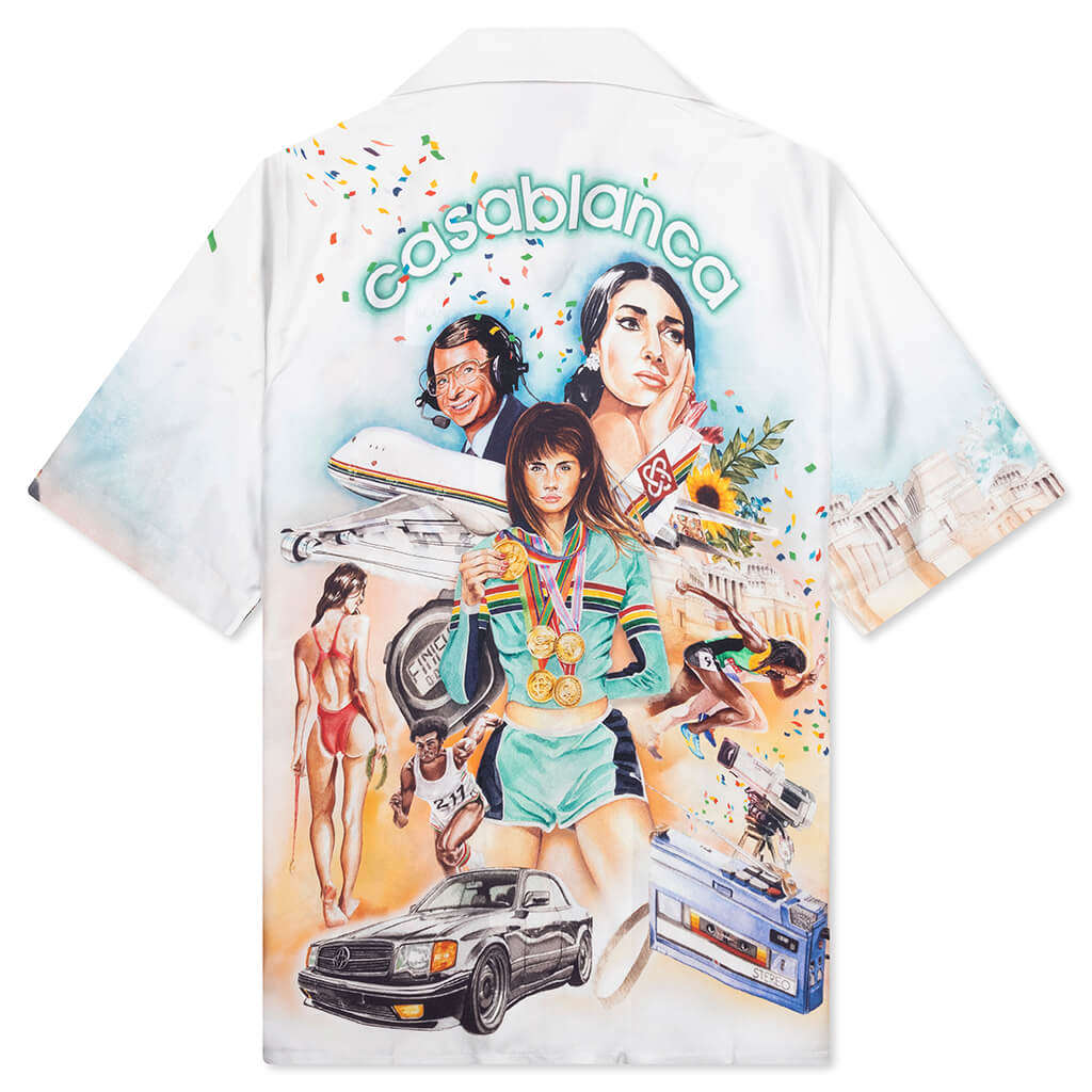 Celebration Du Sport S S Cuban Collar Shirt Multi