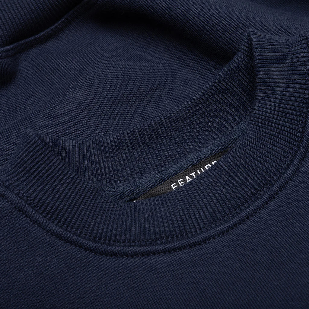 Kids Academy Crewneck Navy Blazer