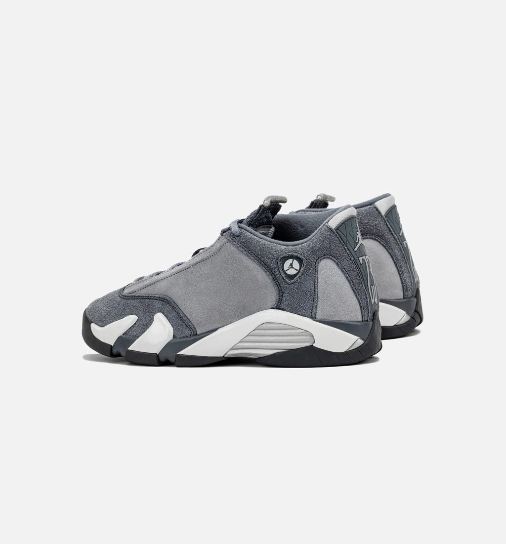 Air Jordan 14 Retro Flint Grey Grade School Lifestyle Shoe Flint Grey Stealth White