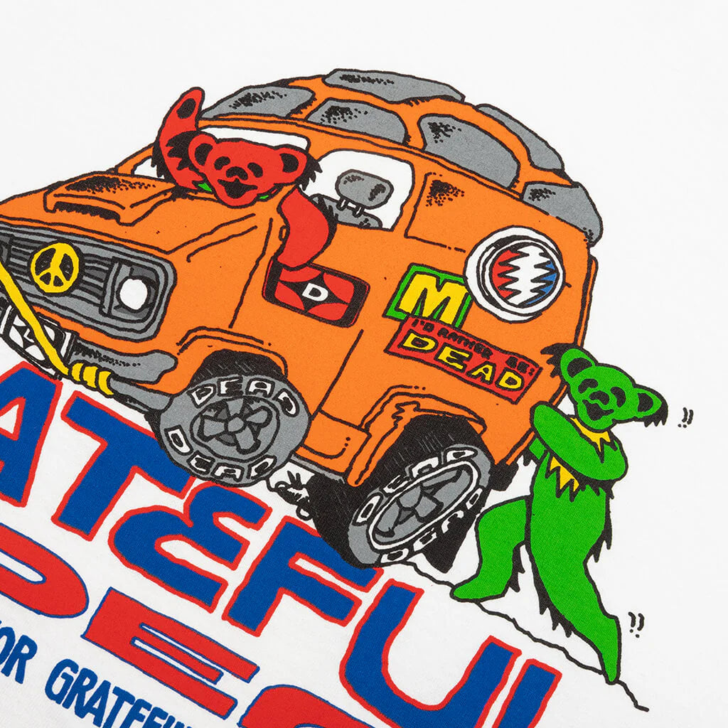 Market x Grateful Dead Tow Pulls L S T Shirt White