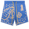 Bandana Knit Short Light Blue