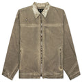 Washed Work Jacket Beige