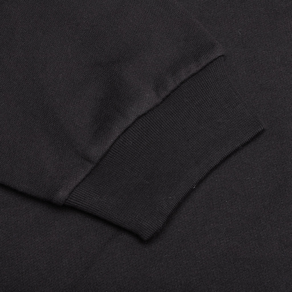 Faux Fur Hood Sweatshirt UTC269 Nero