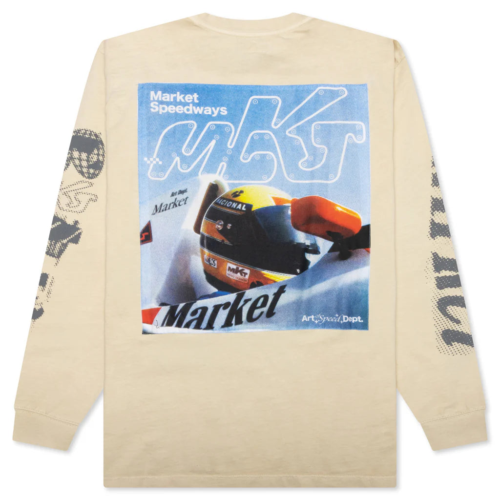 Corsa L S T Shirt Ecru