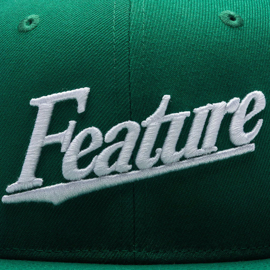 Feature x New Era 9FIFTY Fin Kelly Green