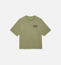 Studio CWW Logo Mens Short Sleeve Shirt Green