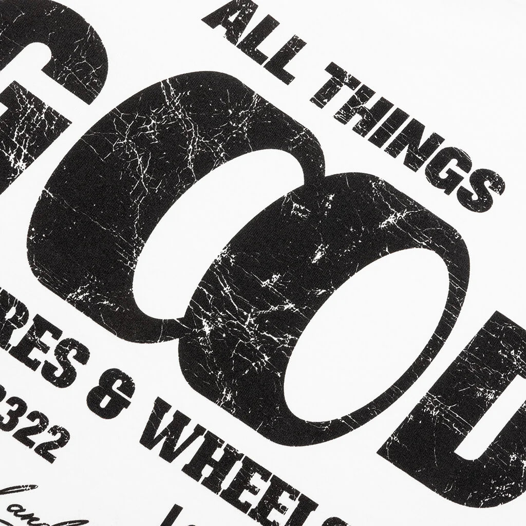 ATG Tires Tee White