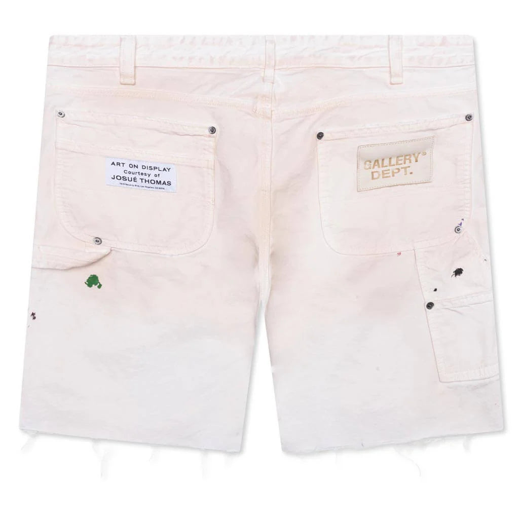 Flea Carpenter Shorts White Paint