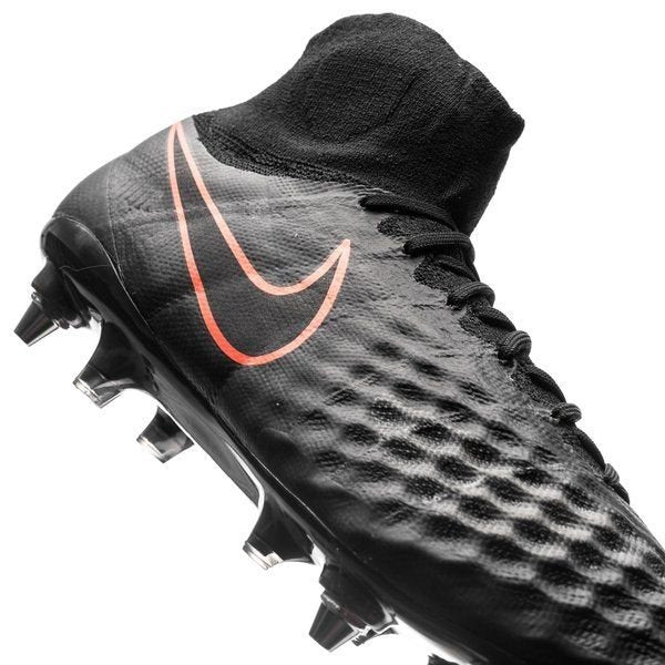 Nike Magista Obra II SG Pro Soft Ground Soccer Cleats Black Total Crimson