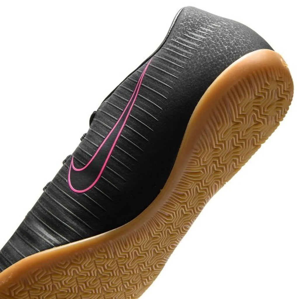 Nike Jr MercurialX Vapor XI IC Indoor Soccer Shoes Black Pink Blast