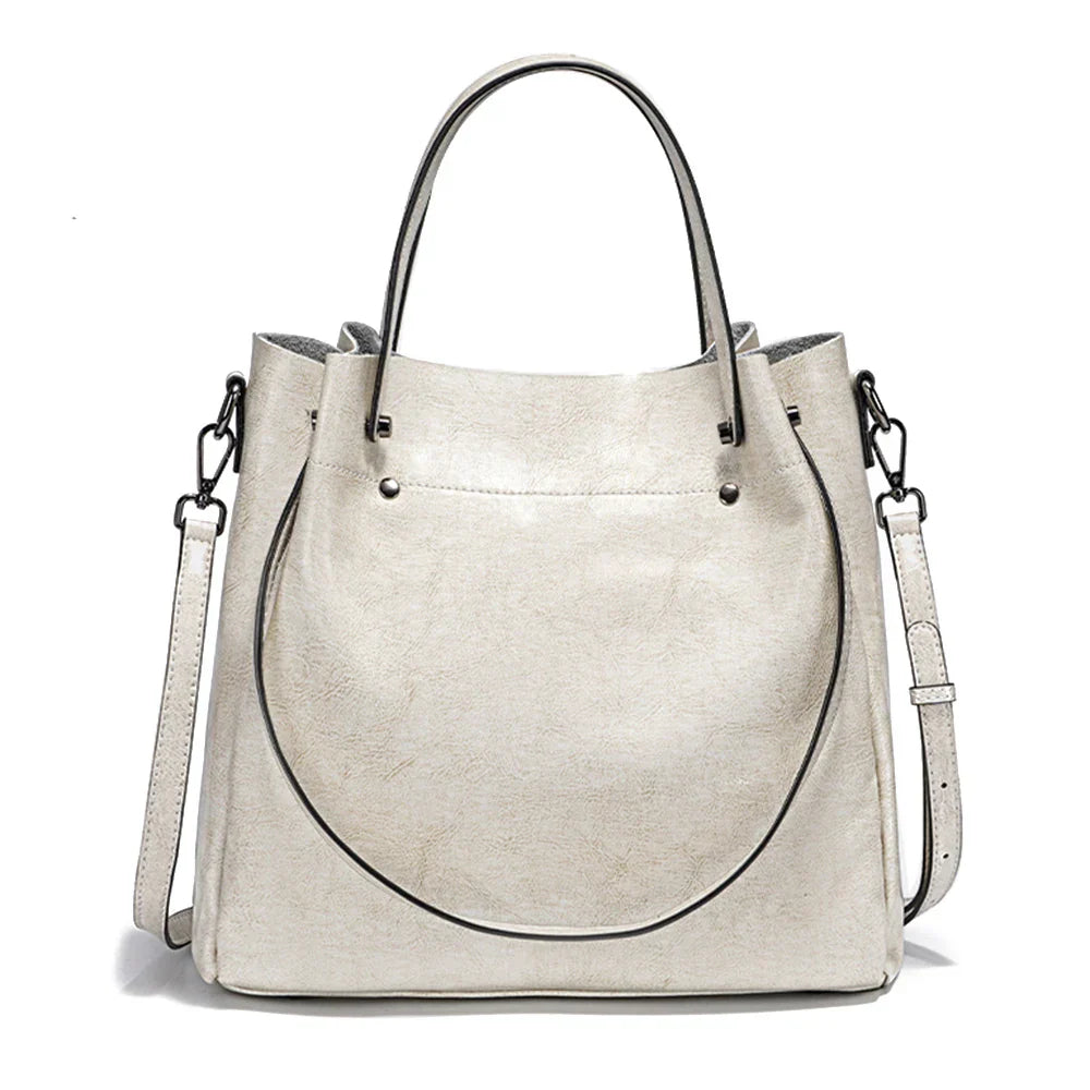 Bolsa Tote de Couro La Spezia