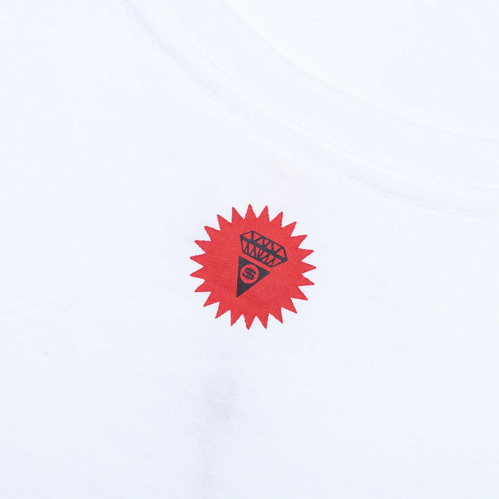 Luger S S Tee White