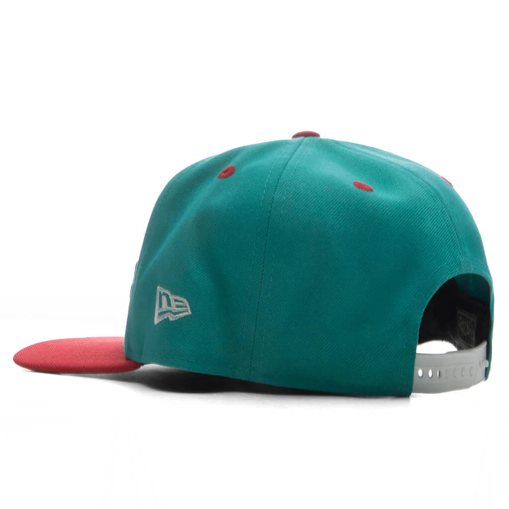 9FIFTY A Frame Curved Hardwood Classics Script Snapback Vancouver Grizzlies