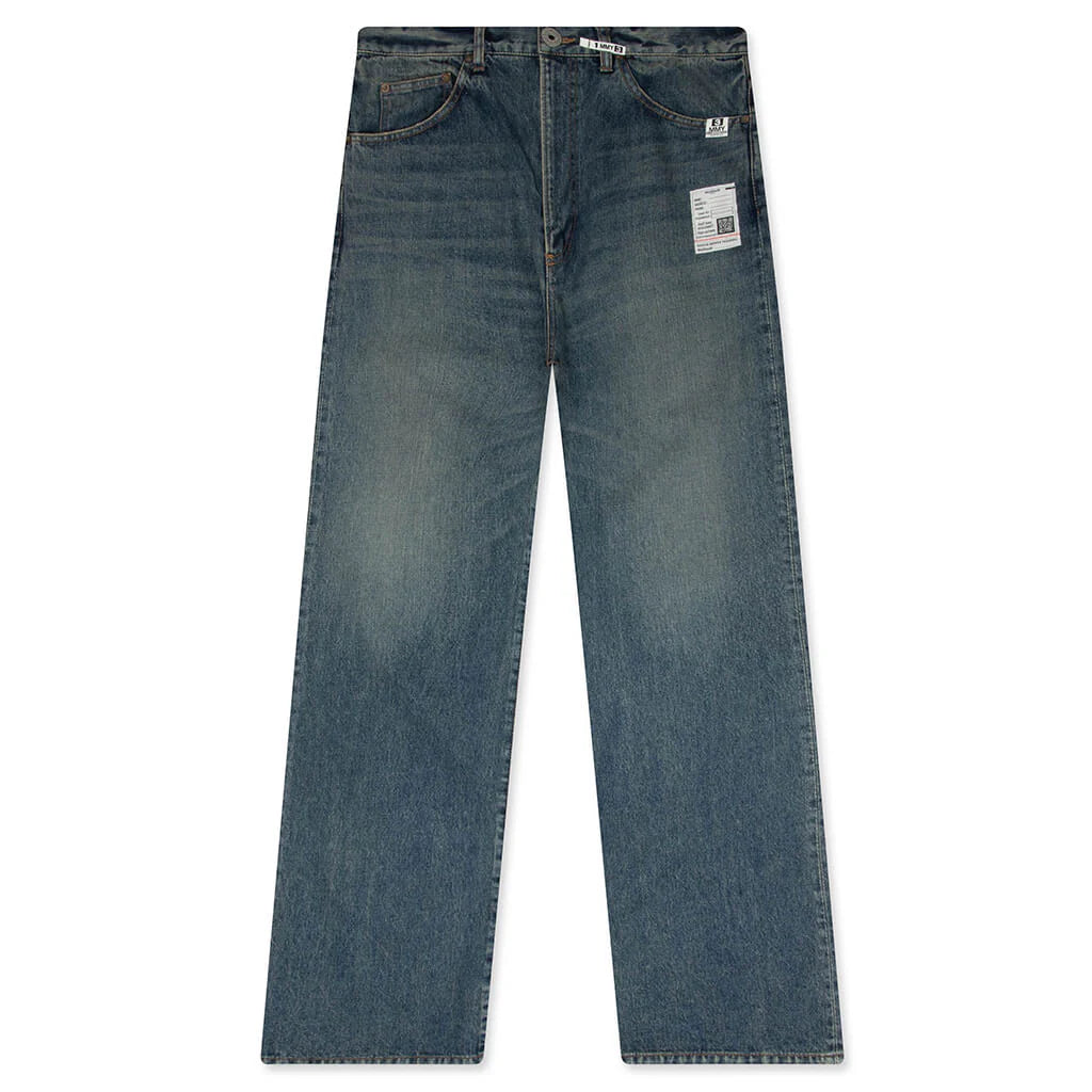 Flare Tapered Jeans Indigo