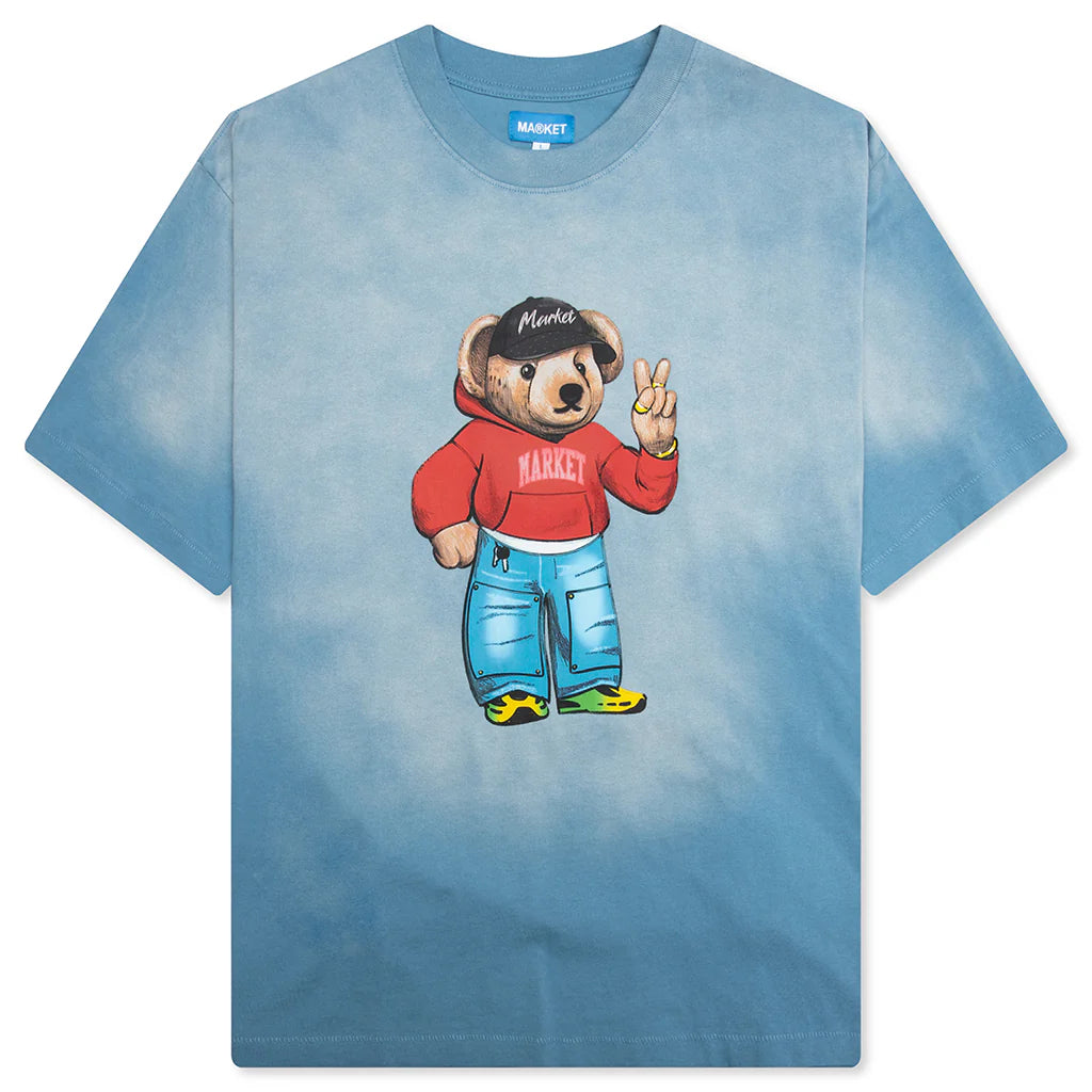 Fit Check Bear T Shirt Sky Blue