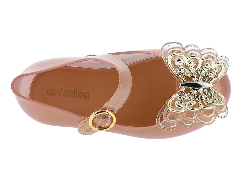 Zapatos Mary Jane Mini Melissa Oro para Niña