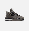 Air Jordan 4 Retro Cave Stone And Black Infant Toddler Lifestyle Shoe Cave Stone Black Moon Particle