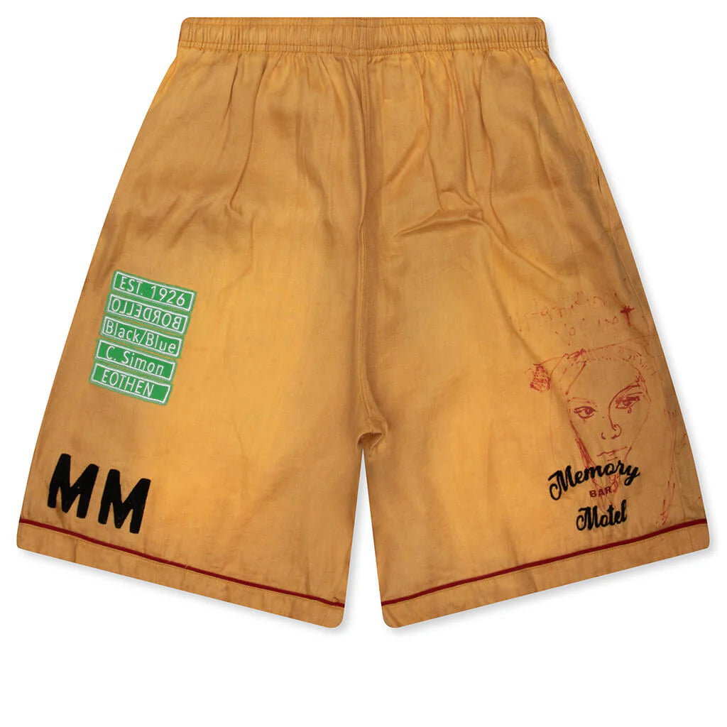 Montauk Bowling Short Yellow