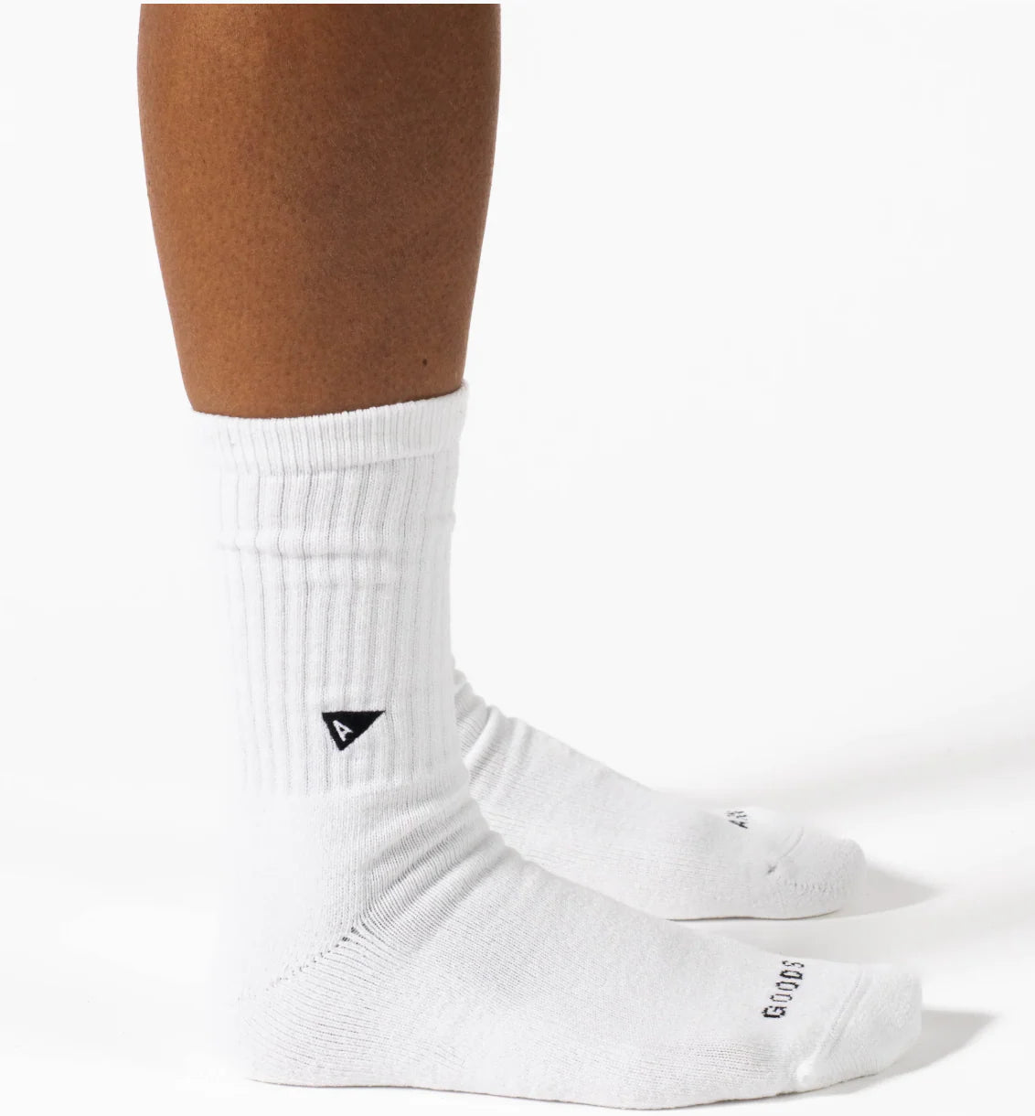 Arvin Goods Crew Socks 3 Pack White