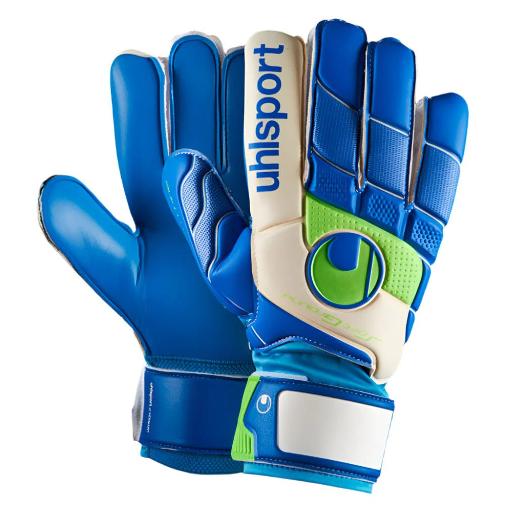 Uhlsport Fangmaschine Soft Goalkeeper Gloves Blue Green