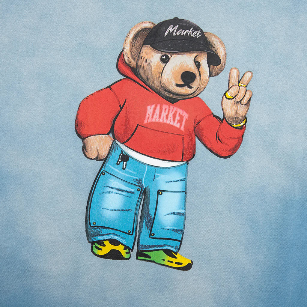 Fit Check Bear T Shirt Sky Blue