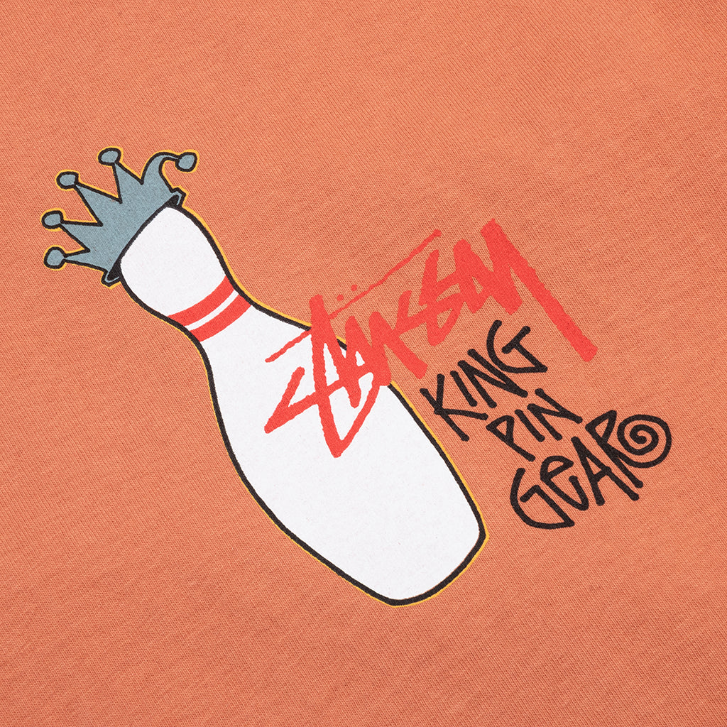 Kingpin Pigment Dyed Tee Rust