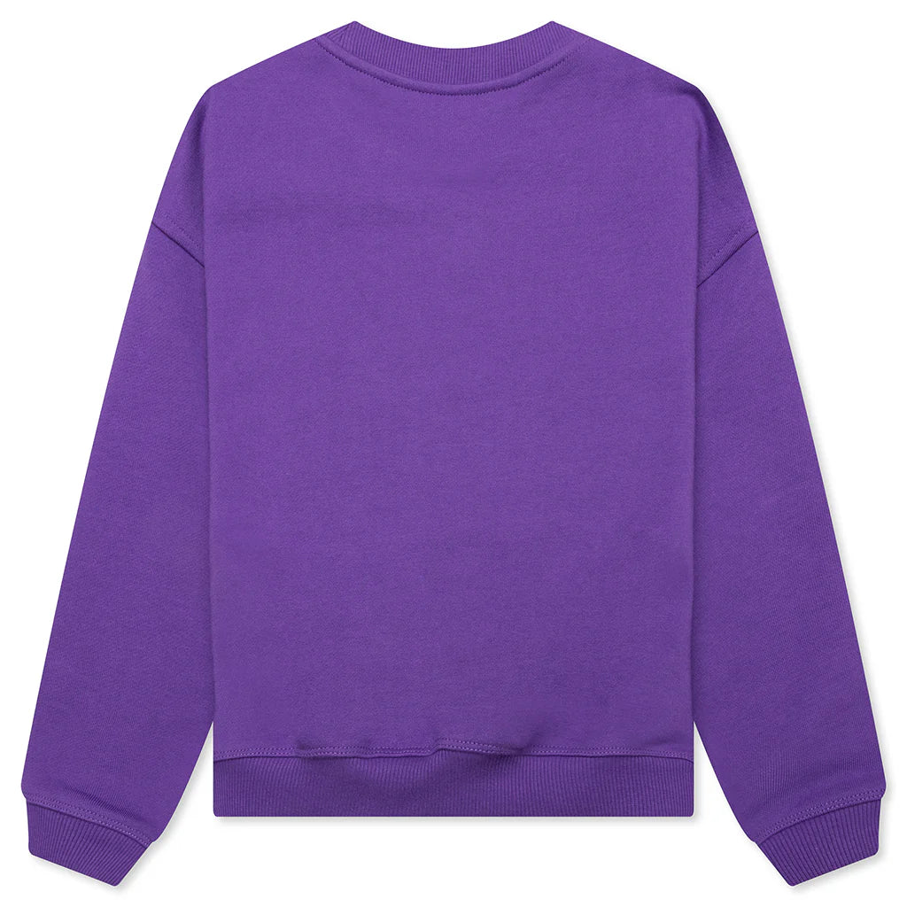 Kids Academy Crewneck Ultra Violet