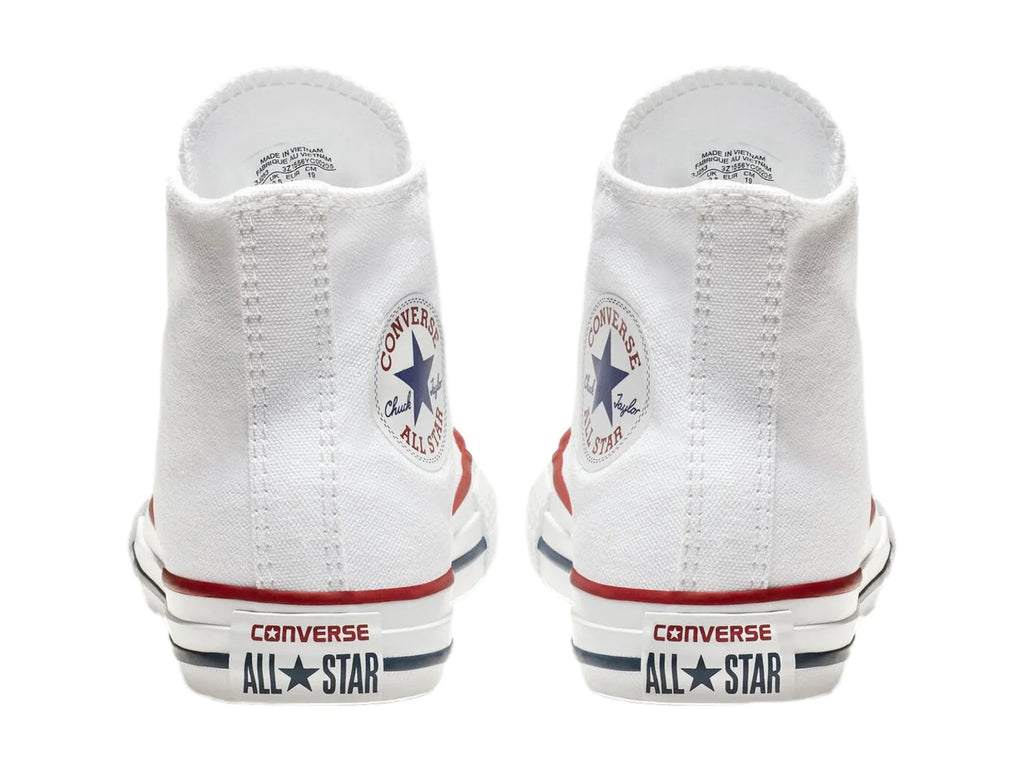Tenis Converse Basic Hi Blancos para Niño