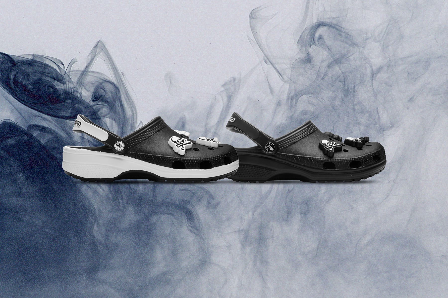 Mastermind Japan x Crocs Classic Clog Black White