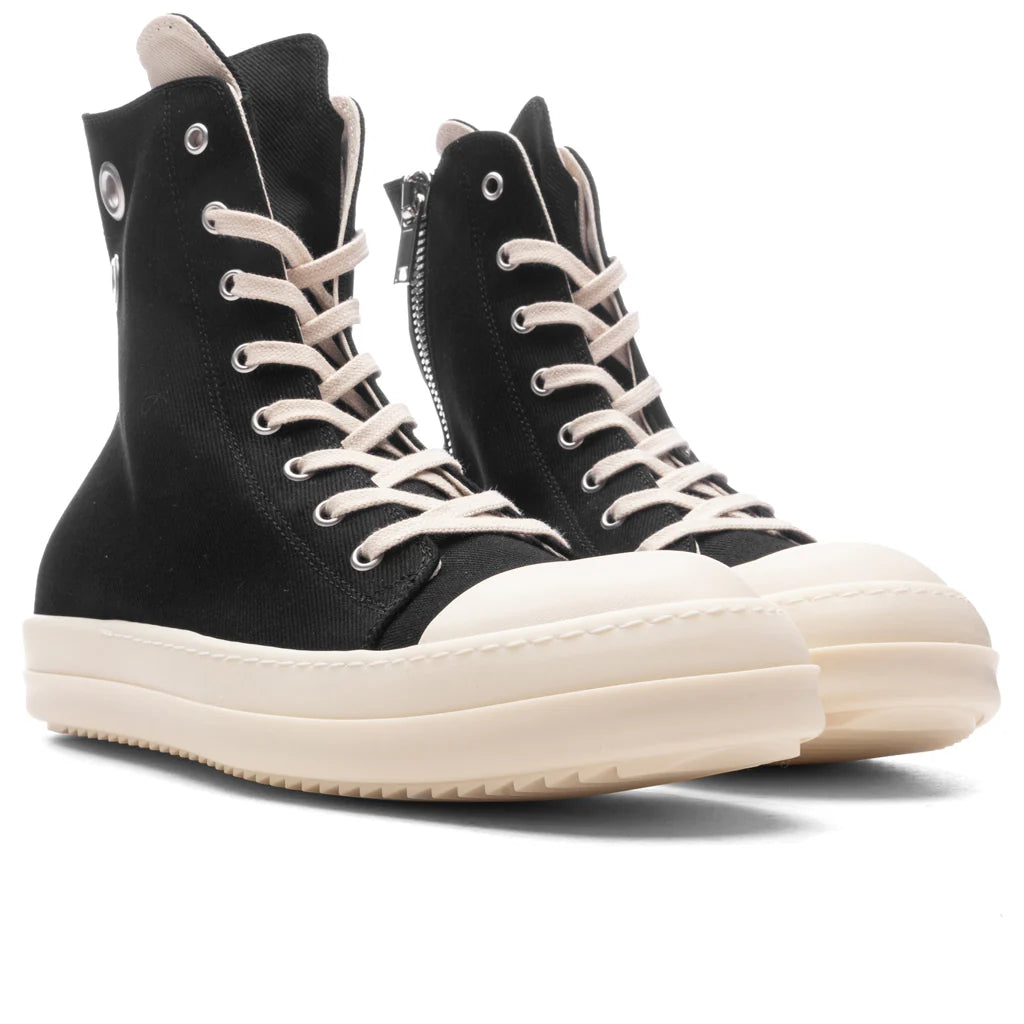 Scarpe in Denim Porterville Sneakers Black Milk