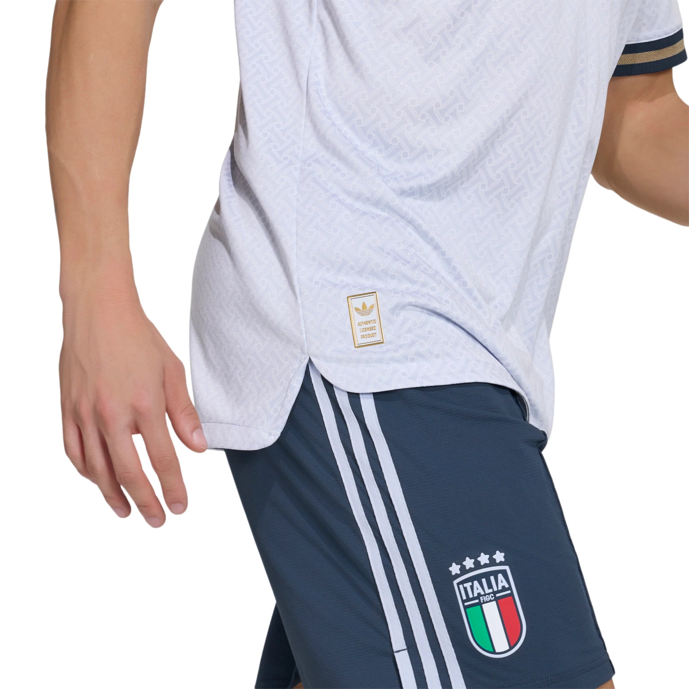 adidas Italy Away Authentic Mens Soccer Jersey 2026 Aero Blue