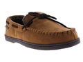 Pantuflas Dearfoams Toby Micosuede Chestnut para Hombre