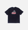 Slanted OG Logo Mens Short Sleeve Shirt Black