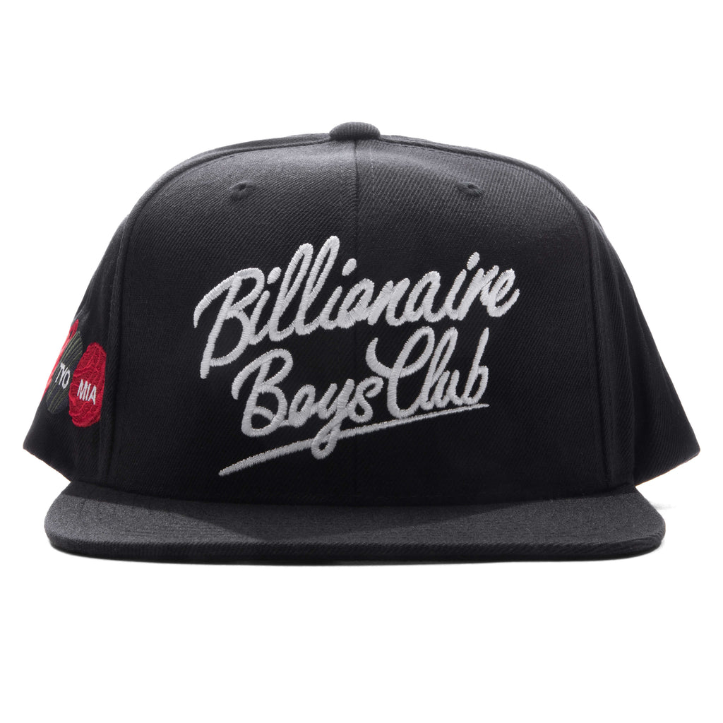 Script Snapback Black